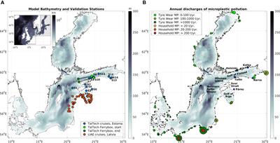 Modeling drift and fate of microplastics in the Baltic Sea